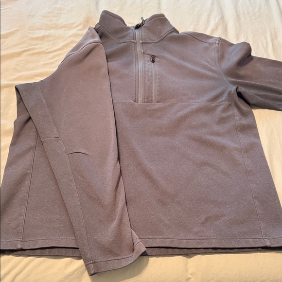 The North Face Men's Zip-Up Sweater - Gray - Picture 1 of 4